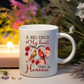 Ceramic Coffee Cup (Option: Red black white)